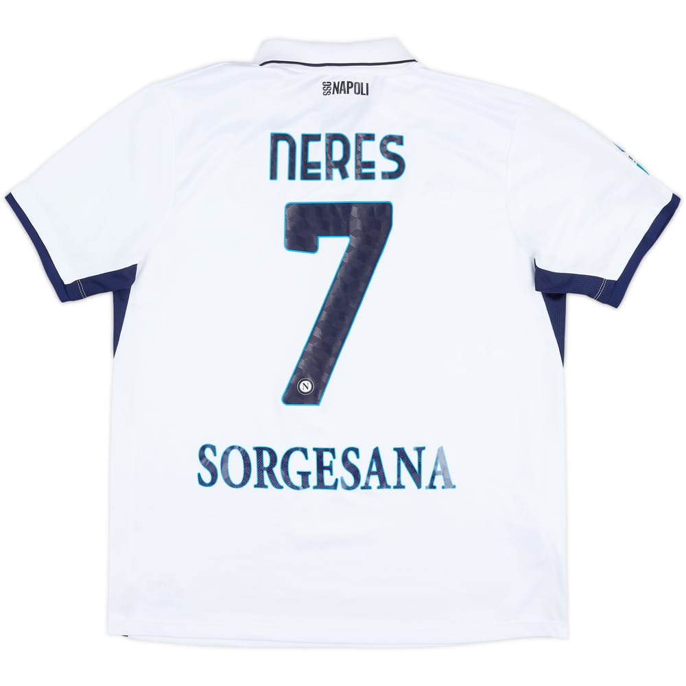 2024-25 Napoli Away Shirt Neres #7 - 4/10 - (L)