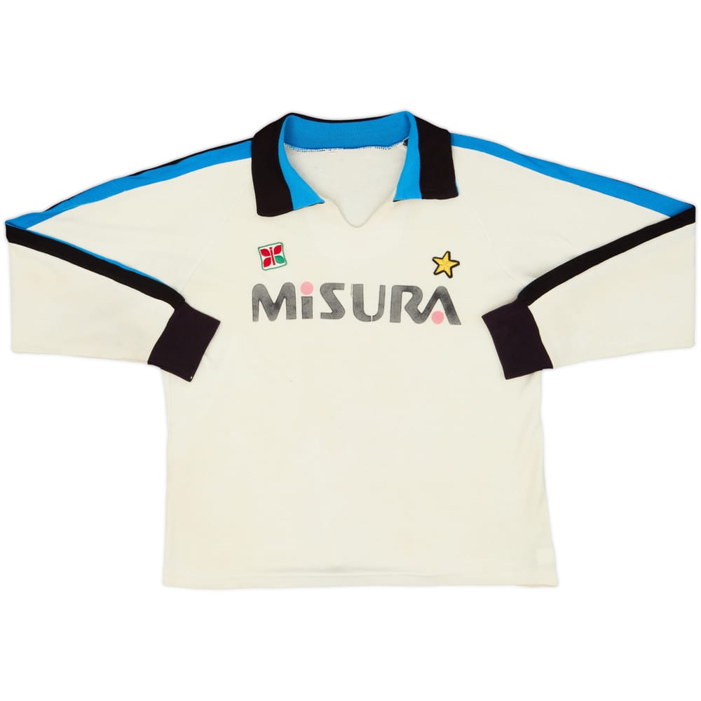 1983-86 Inter Milan Away L/S Shirt - 4/10 - (L)