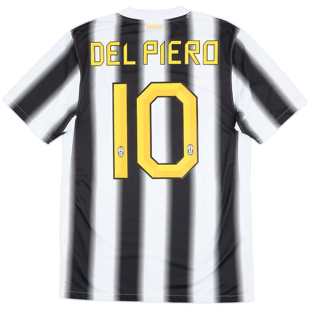 2011-12 Juventus Home Shirt Del Piero #10 - 8/10 - (S)