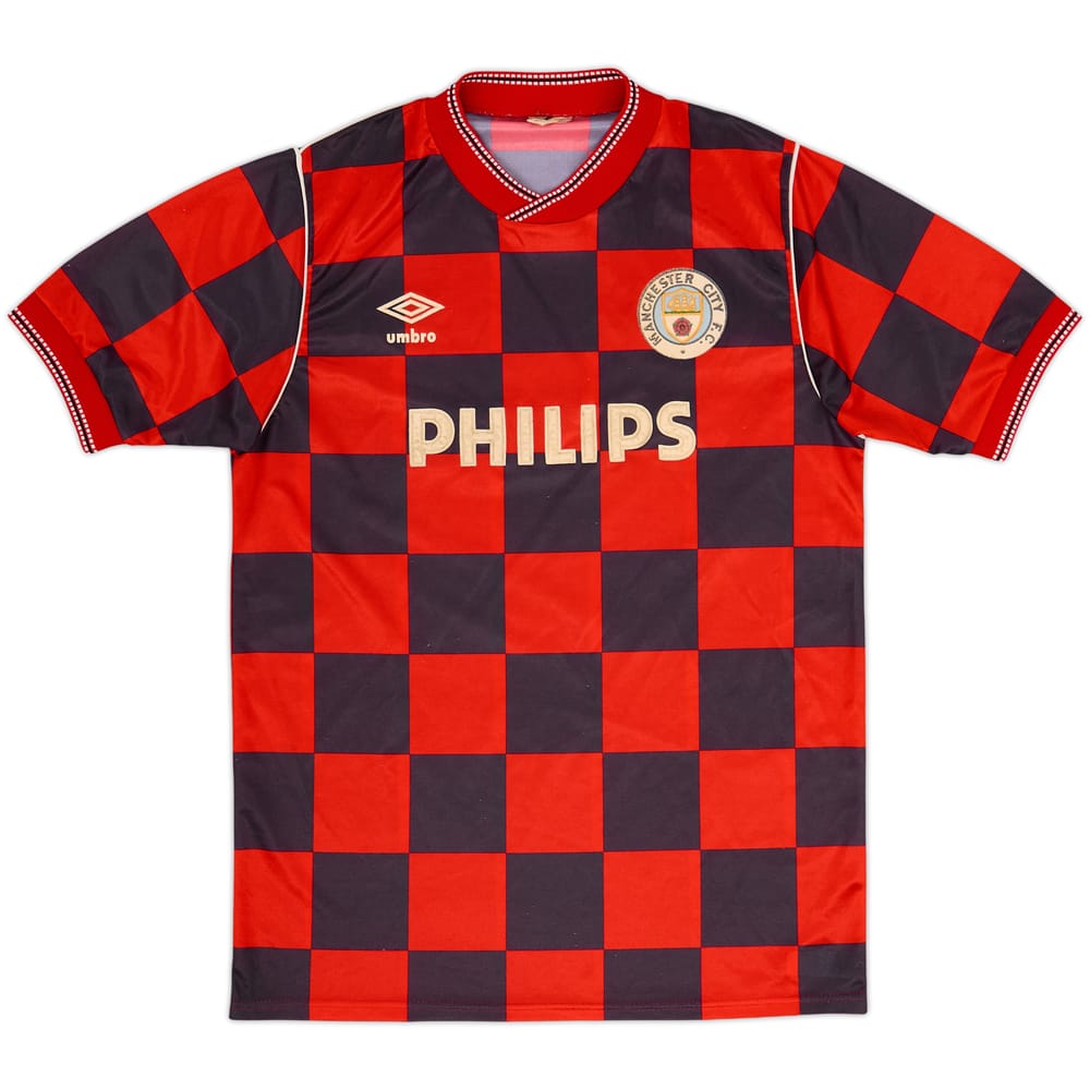 Camiseta de visitante del Manchester City 1986-87 - 8/10 - (M)