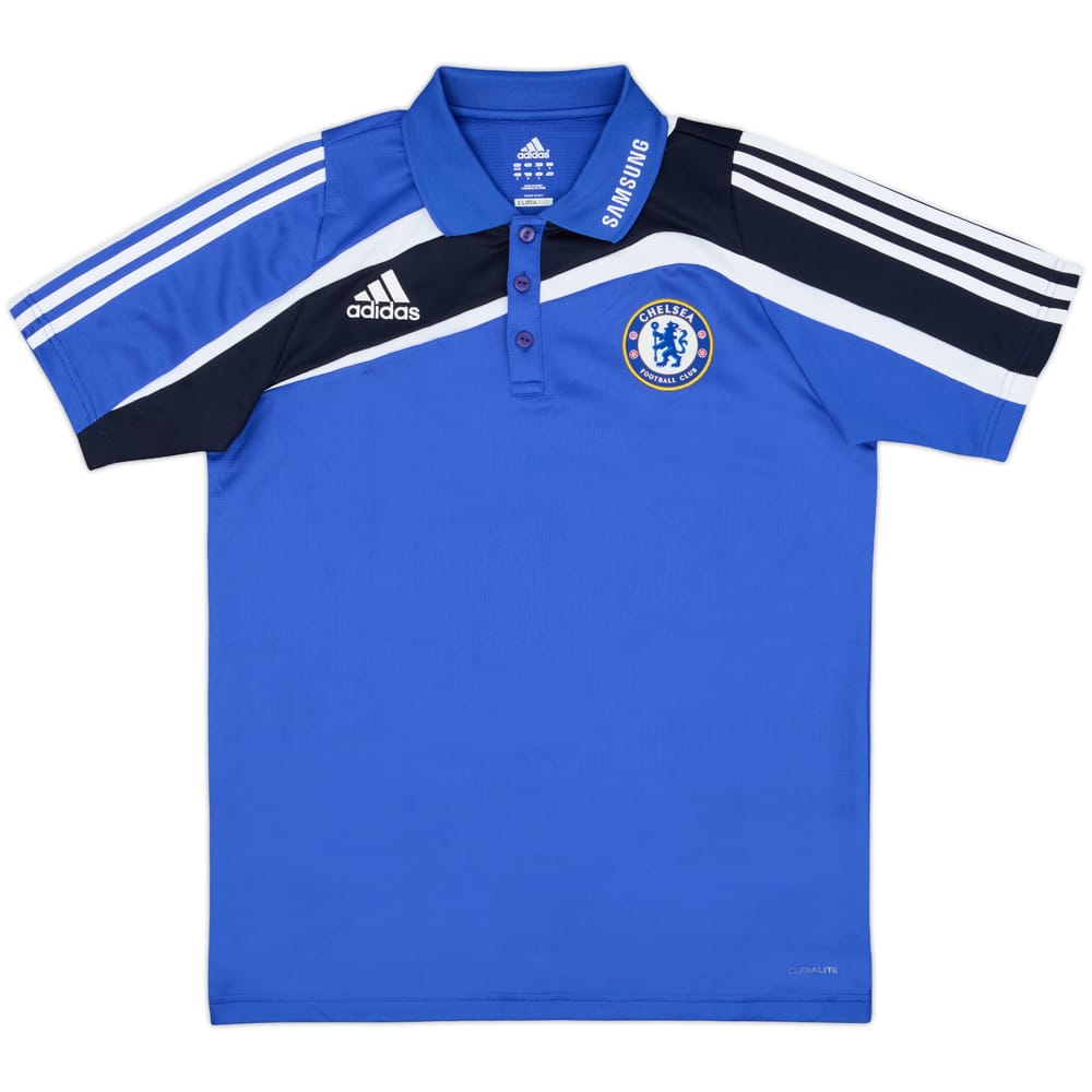 2009-10 Chelsea adidas Polo Shirt - 10/10 - (M)