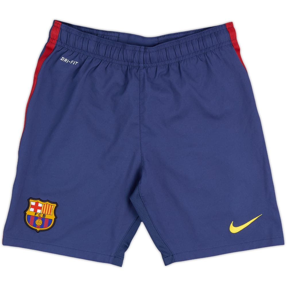 2012-13 Barcelona Home Shorts - 9/10 - (M.Boys)