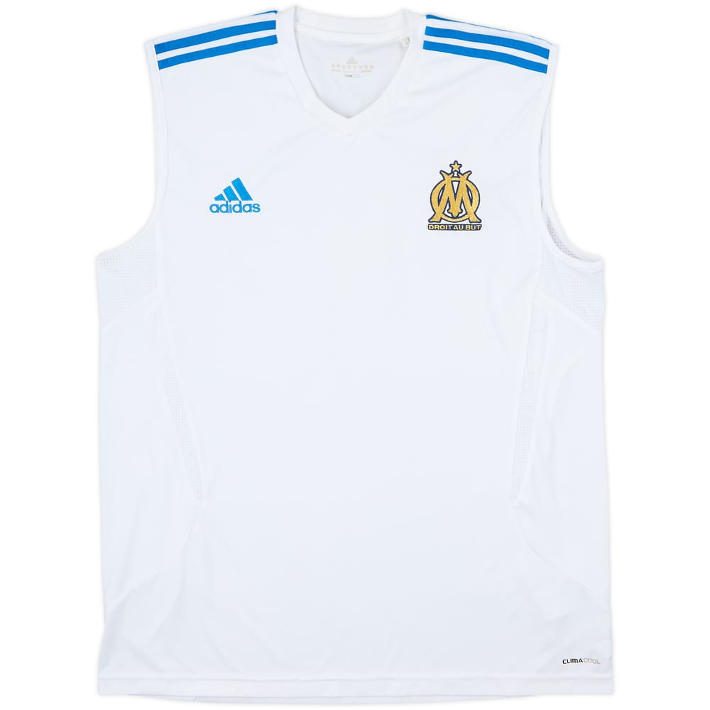 2011-12 Olympique Marseille adidas Training Vest - 9/10 - (XL/XXL)