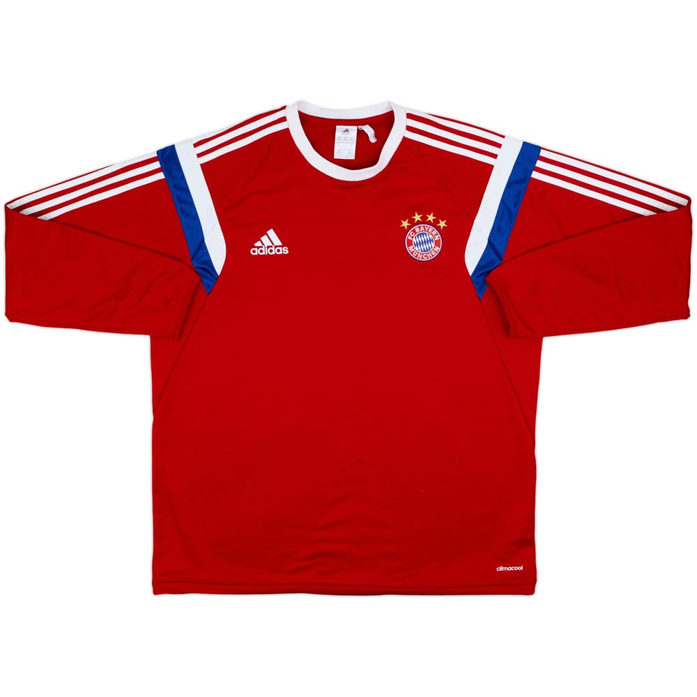 2014-15 Bayern Munich adidas Sweat Top - 6/10 - (XL)