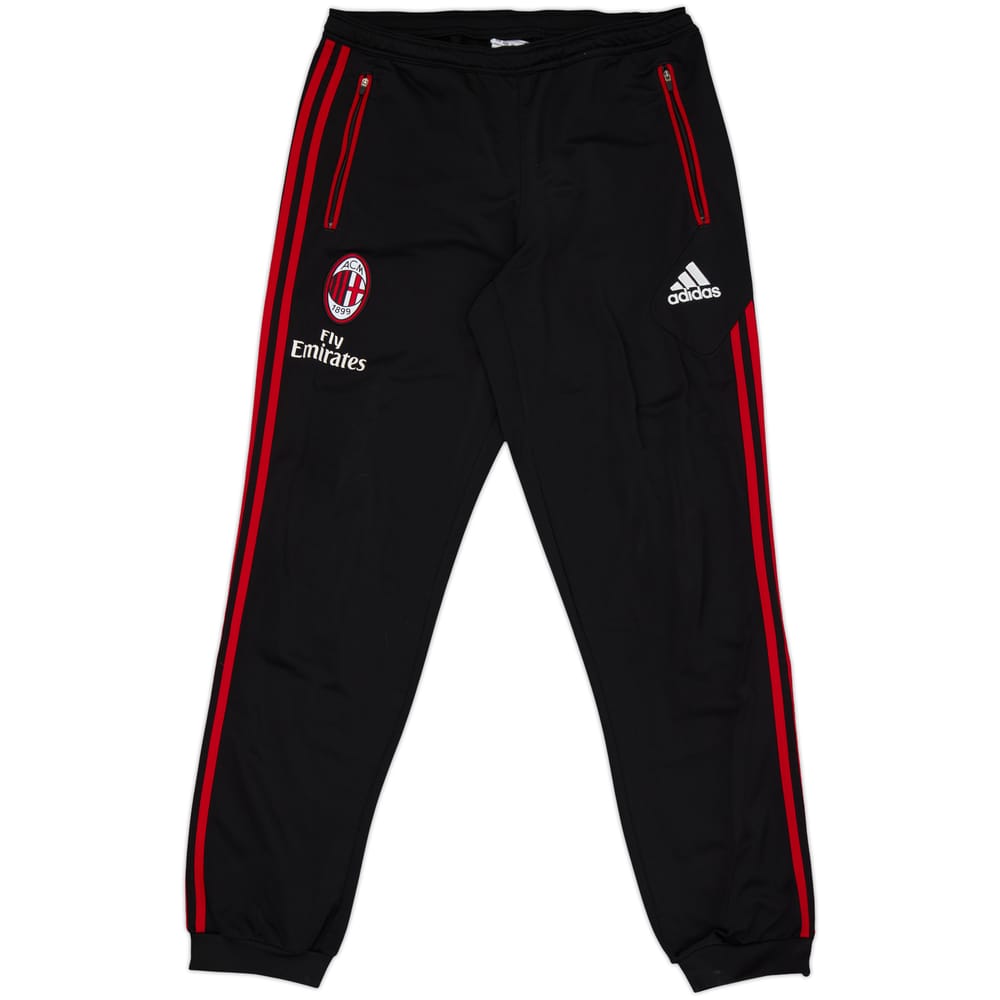 2010-11 AC Milan adidas Track Pants/Bottoms - 8/10 - (S)