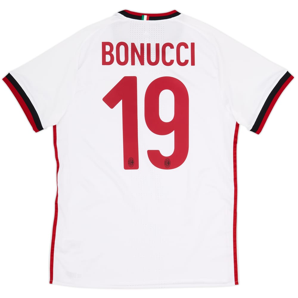 2017-18 AC Milan Player Issue Away Shirt Bonucci #19 - 9/10 - (L)