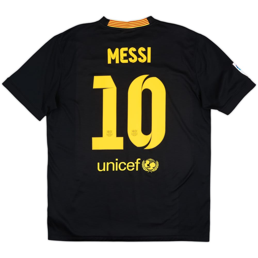 2013-14 Barcelona Tercera Camiseta Messi #10 - 8/10 - (L)