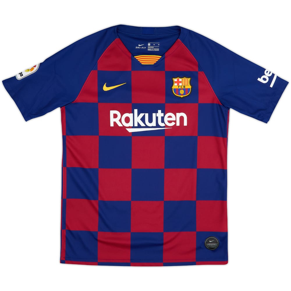 2019-20 Barcelona Home Shirt - 9/10 - (XL.Boys)
