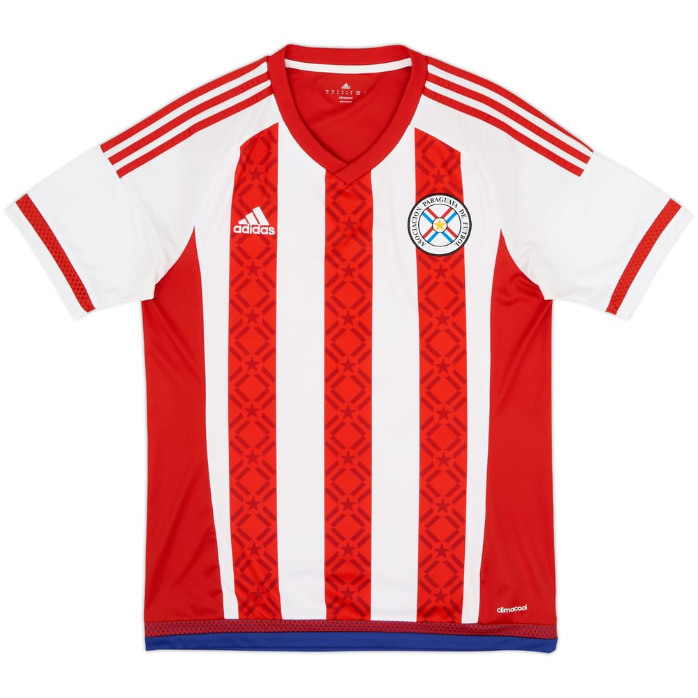 2015 Paraguay Copa America Home Shirt - 8/10 - (M)