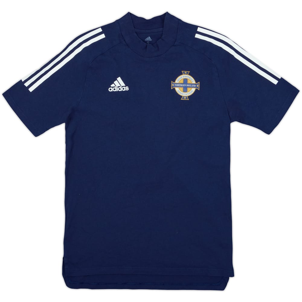 2019-20 Northern Ireland adidas Cotton Tee - 6/10 - (S)