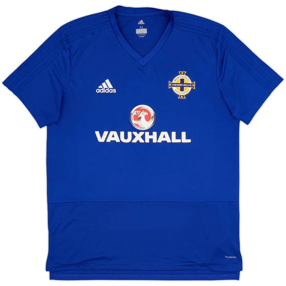 2017-18 Northern Ireland adidas Training Shirt - 9/10 - (M)