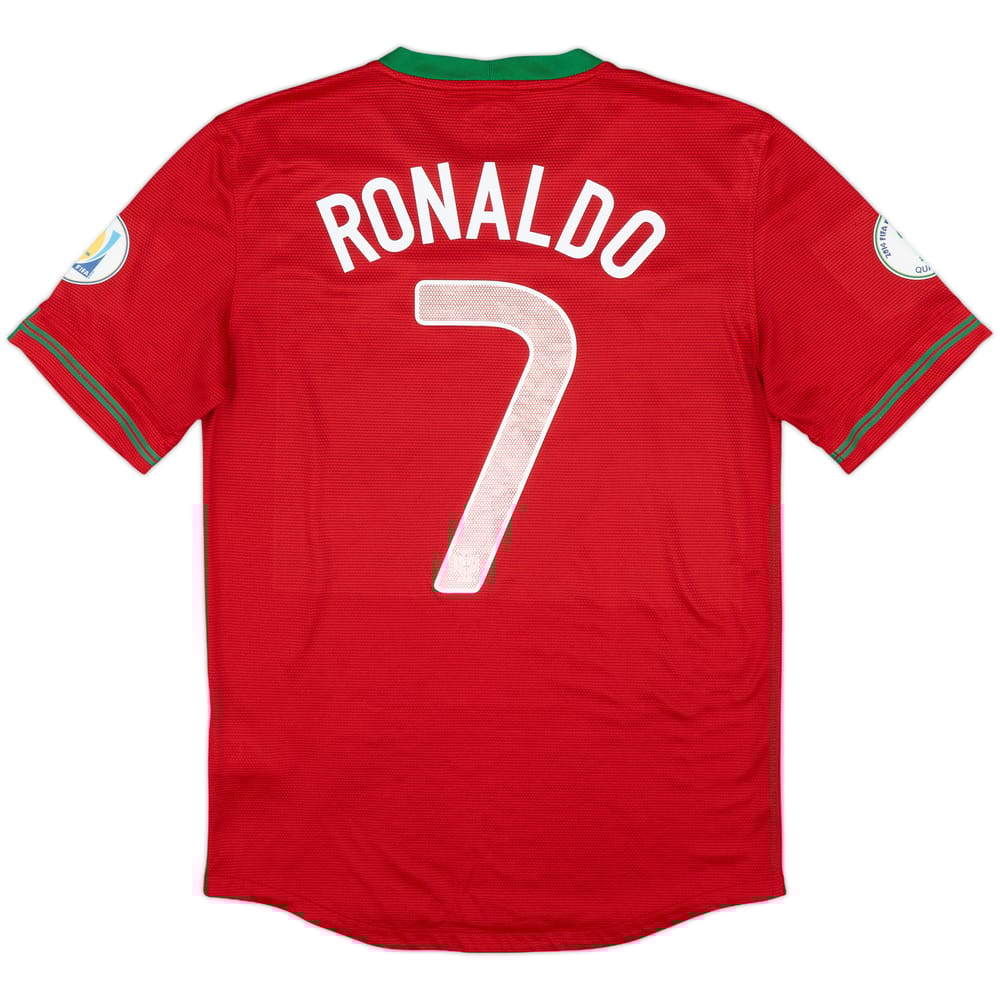 2012-13 Portugal Home Shirt Ronaldo #7 - 9/10 - (S)