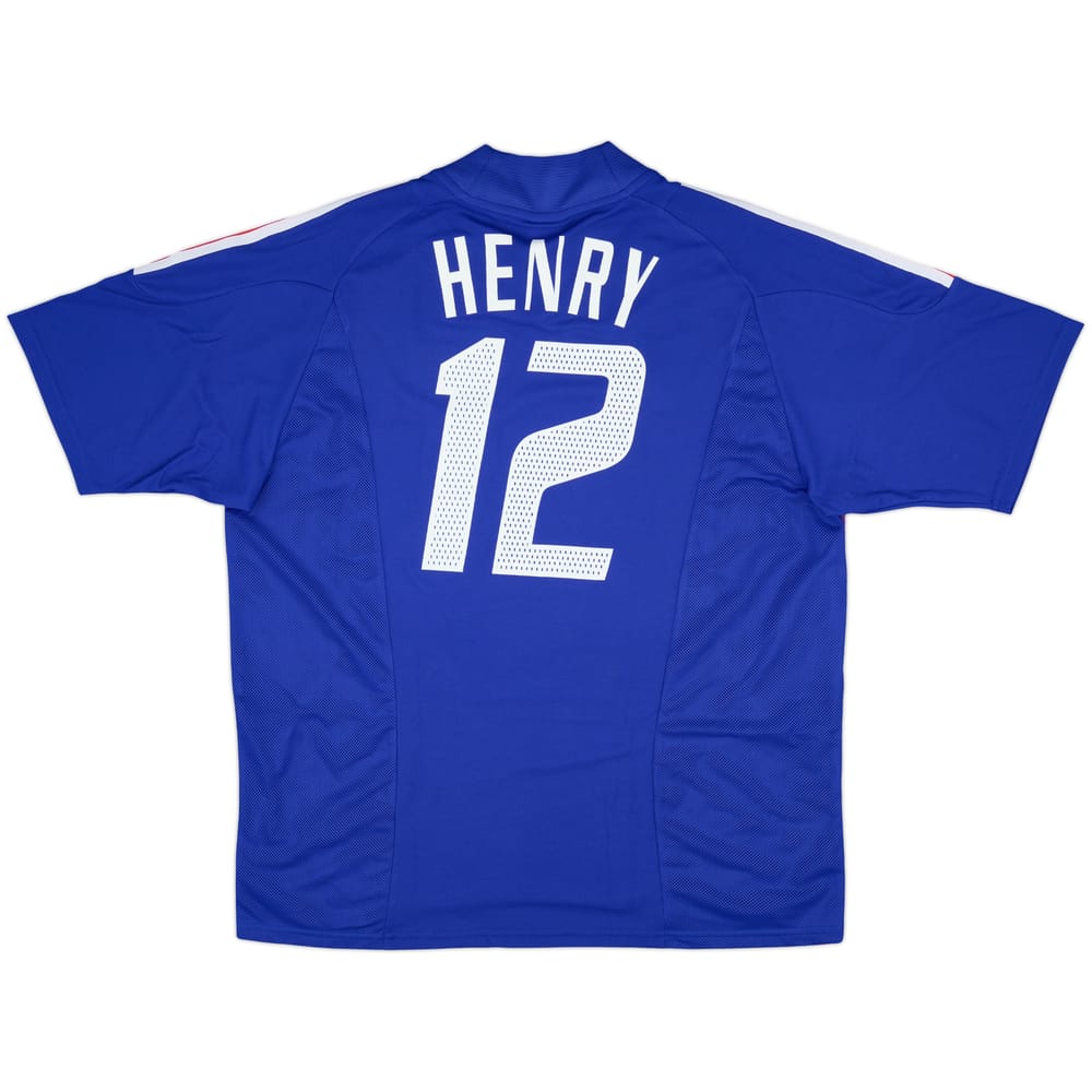 2002-04 France Home Shirt Henry #12 (XL)