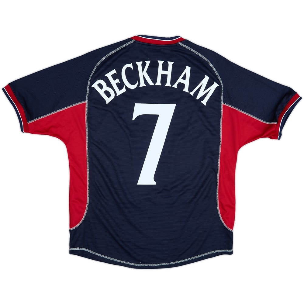 2000-01 Manchester United Third Shirt Beckham #7 - 7/10 - (L)