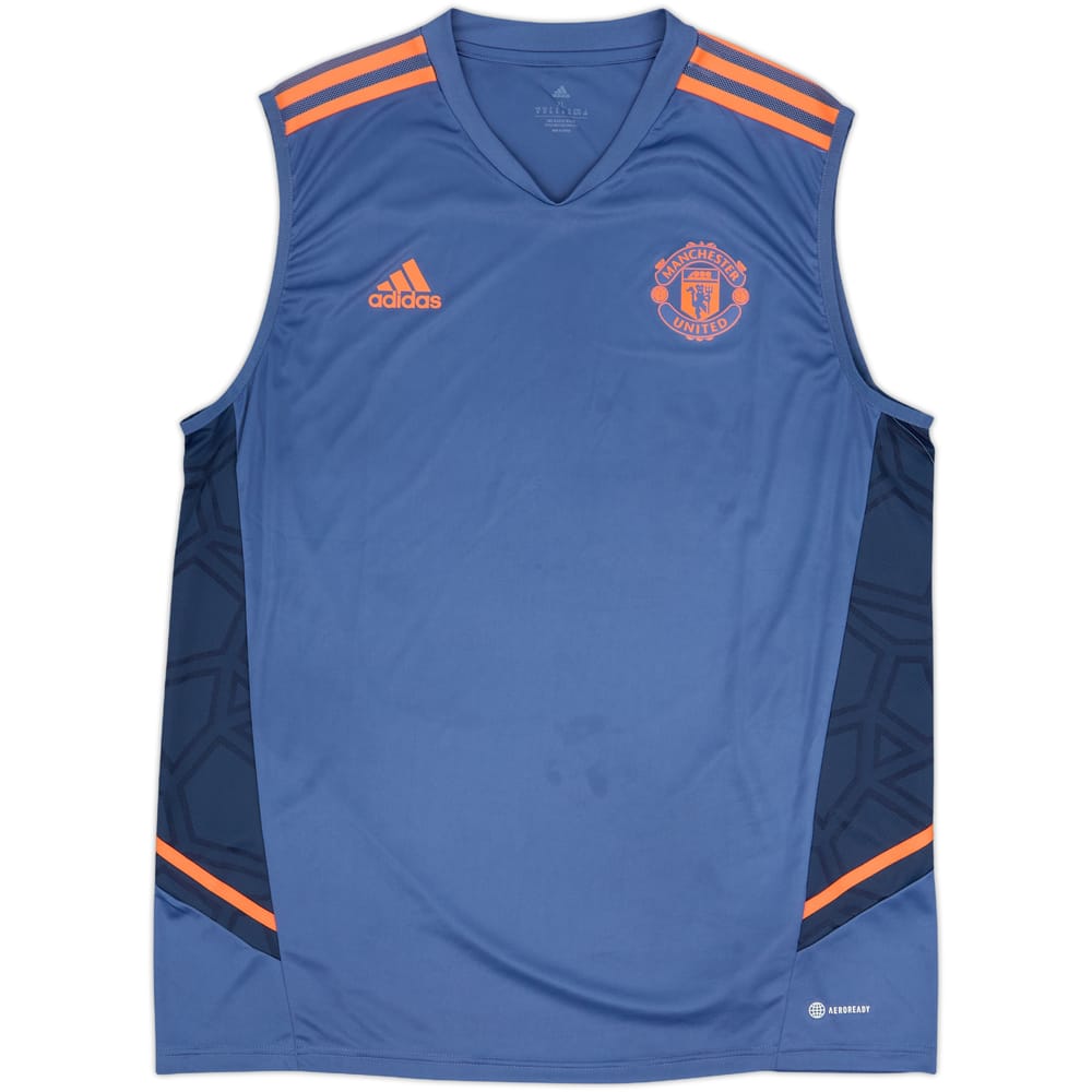 2022-23 Manchester United adidas Training Vest - 6/10 - (XL)