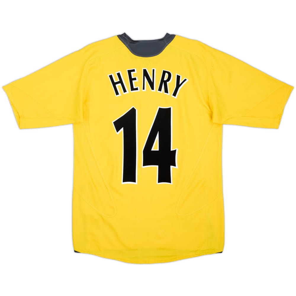 2005-06 Arsenal Away Shirt Henry #14 - 8/10 - (S)