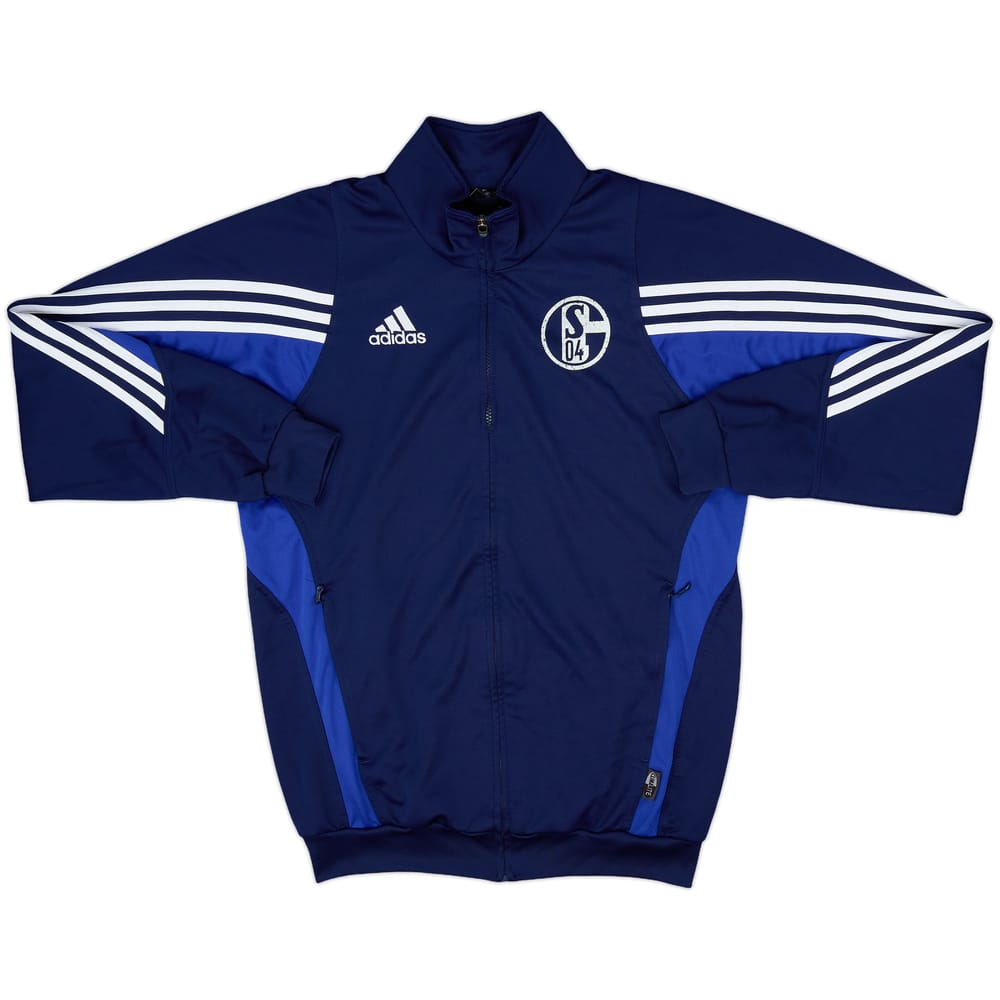 2003-04 Schalke adidas Track Jacket - 7/10 - (M)