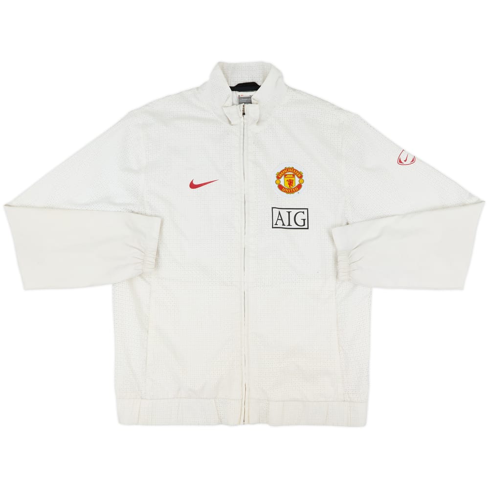 2009-10 Manchester United Nike Track Jacket - 8/10 - (L)