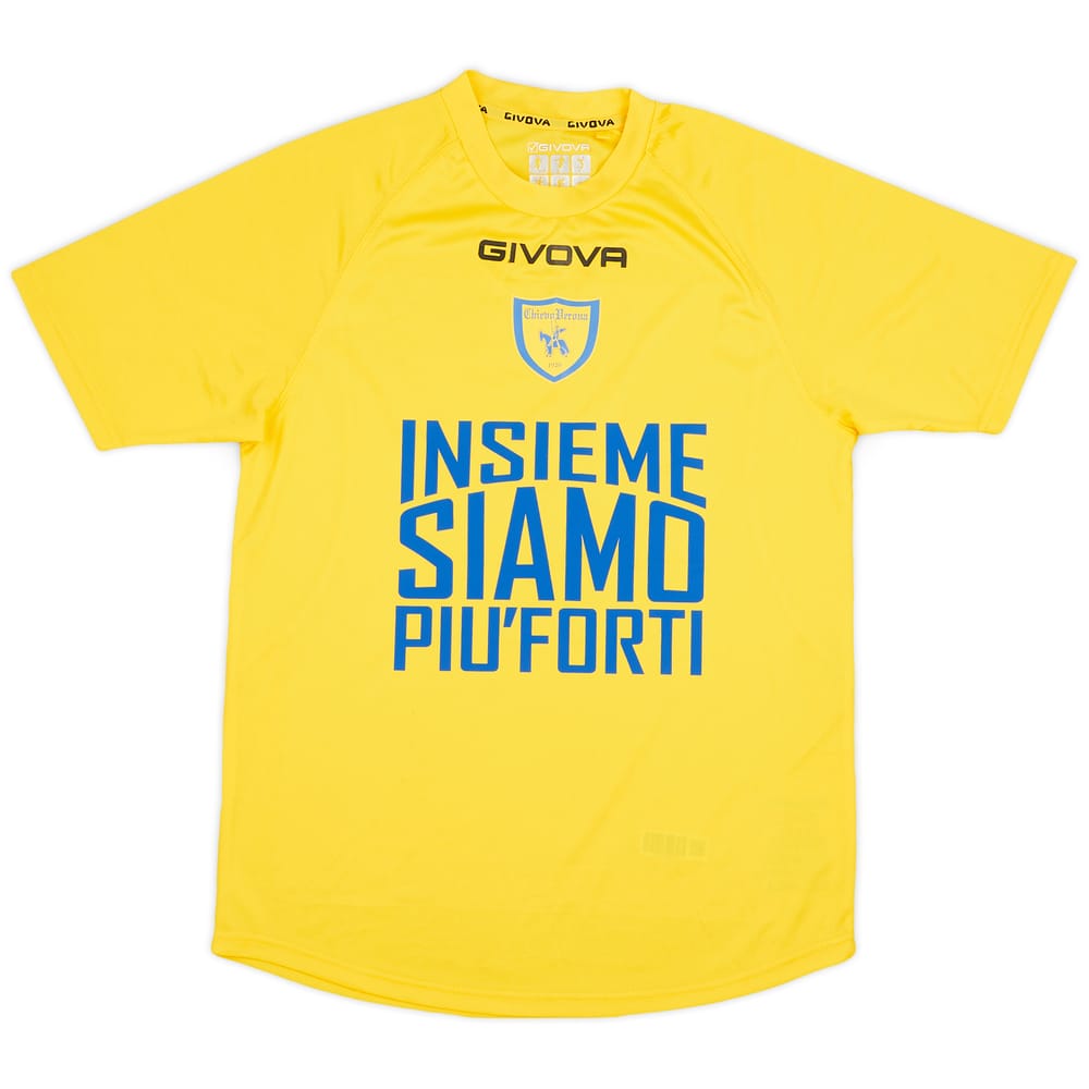 2017-18 Chievo Verona Givova Training Shirt - 9/10 - (M)