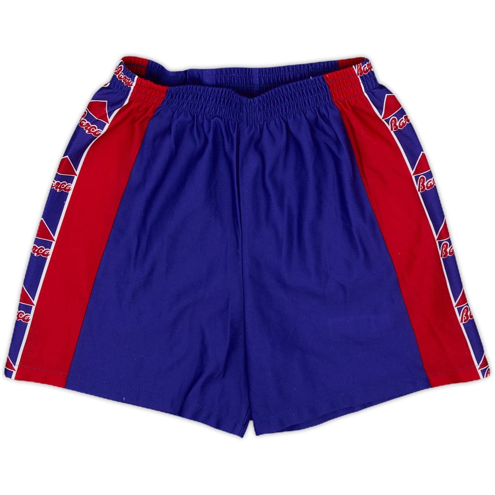 1995-97 Barcelona Home Shorts - 8/10 - (S.Boys)