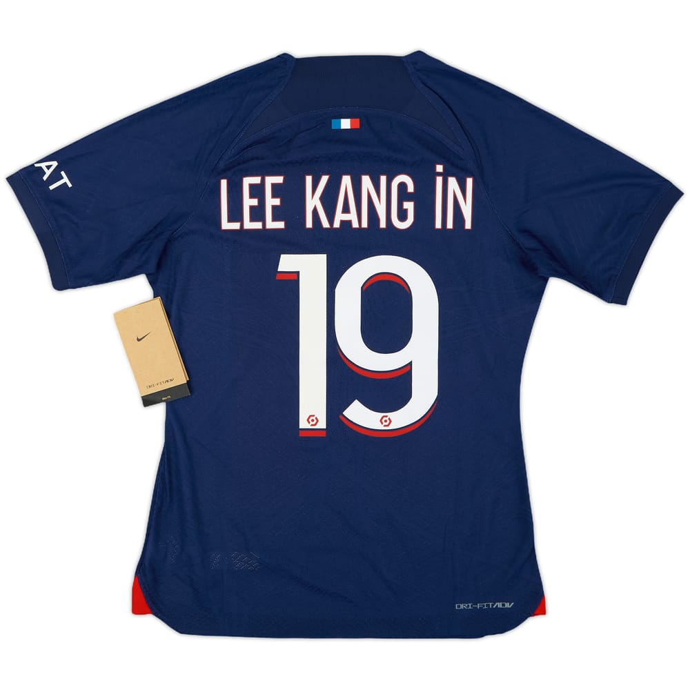 2023-24 Paris Saint-Germain Authentic Home Shirt Lee Kang In #19 (Women's S)