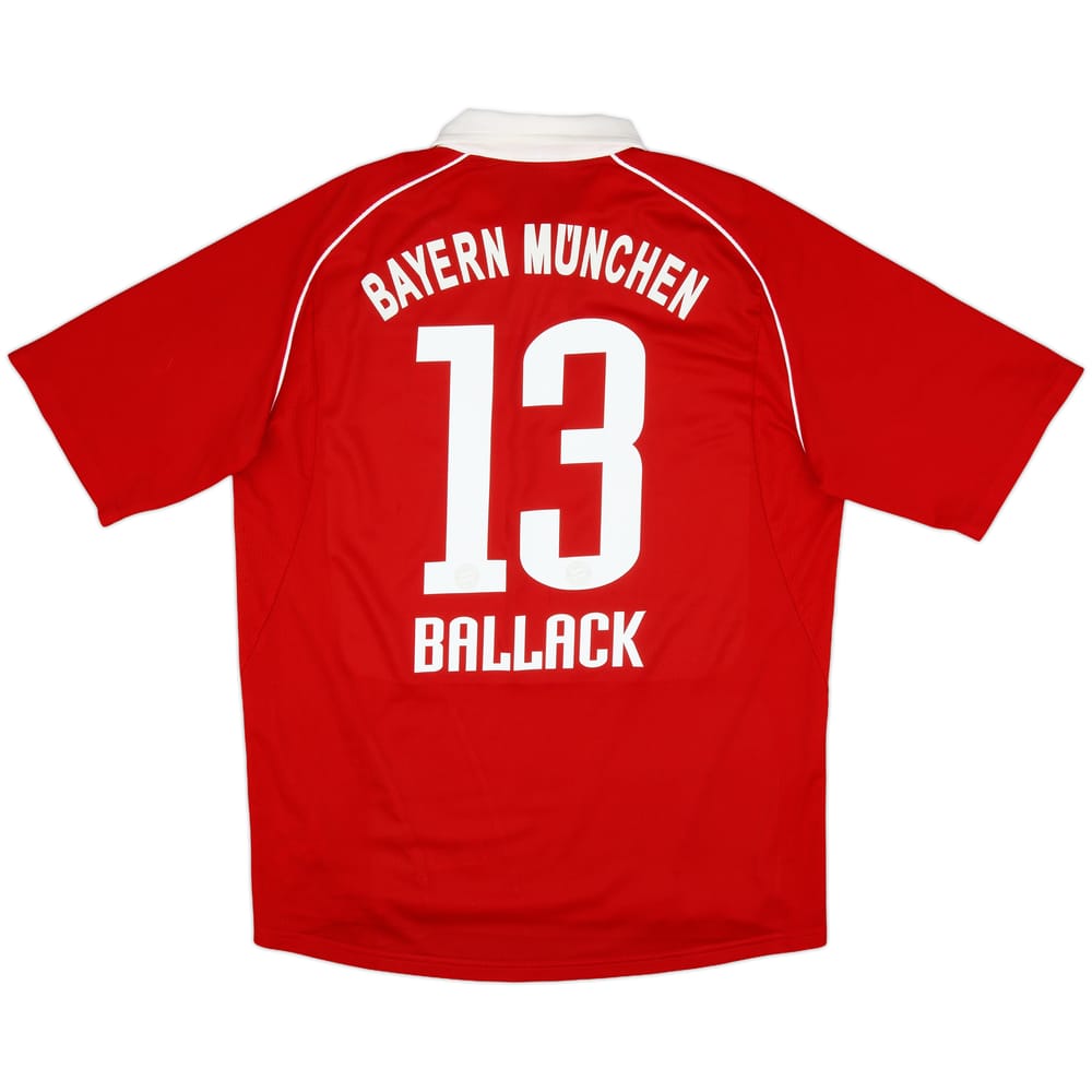 2005-06 Bayern Munich Home Shirt Ballack #13 - 5/10 - (L)