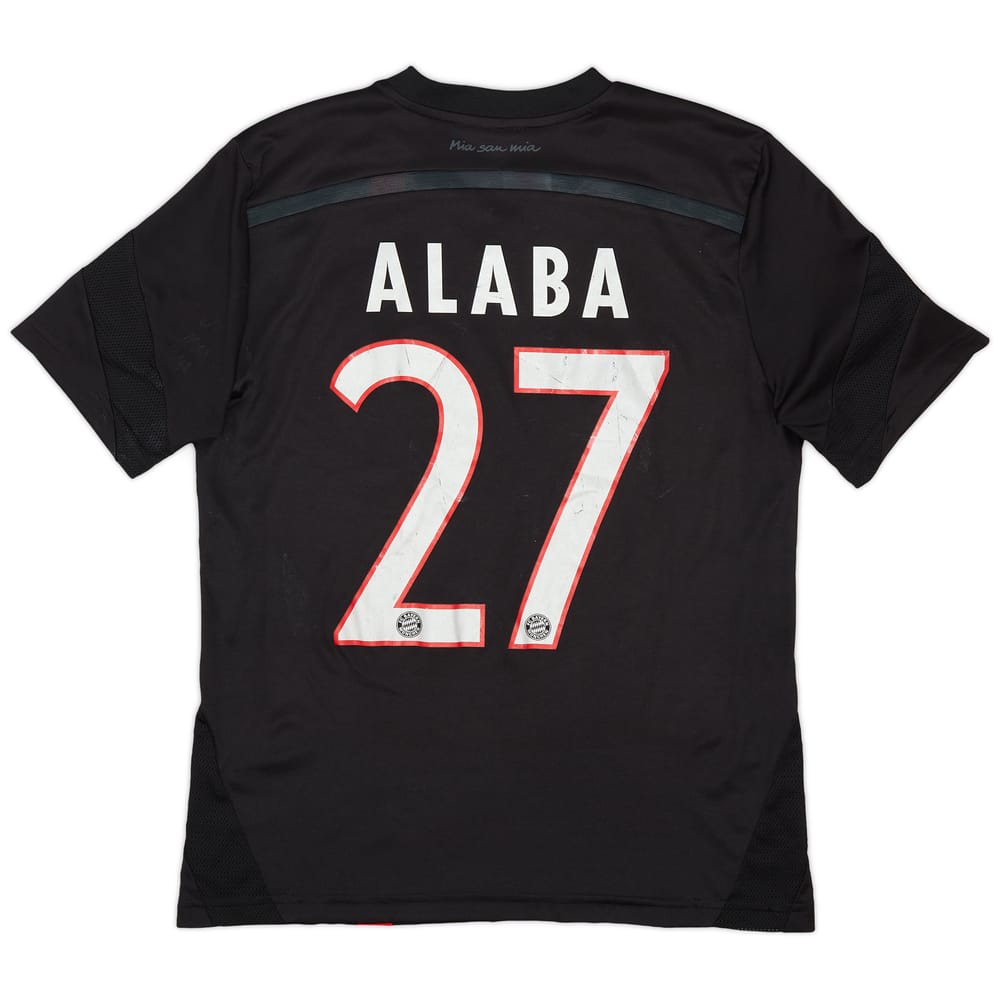 2014-15 Bayern Munich Third Shirt Alaba #27 - 6/10 - (L.Boys)