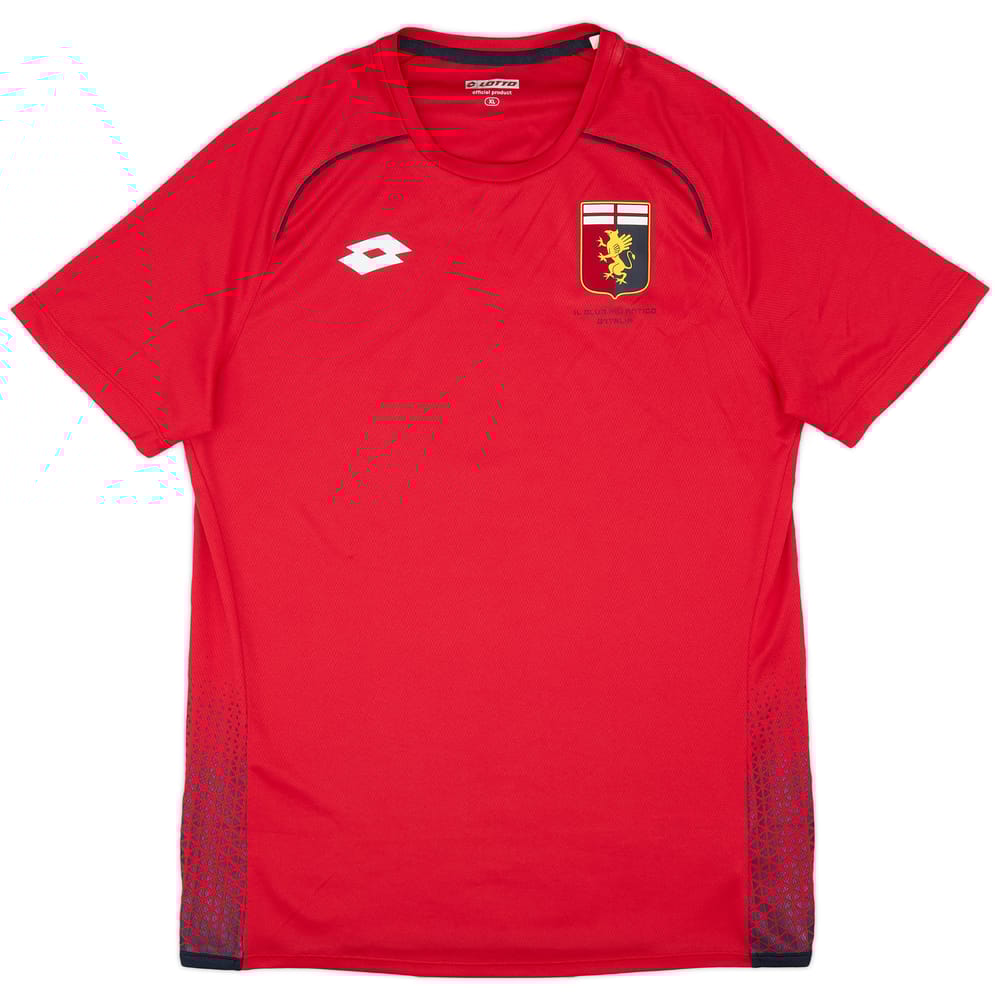 2017-18 Genoa Lotto Training Shirt - 9/10 - (XL)