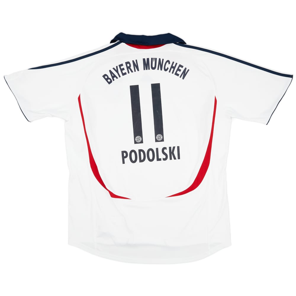 2006-07 Bayern Munich Away Shirt Podolski #11 - 8/10 - (XXL)