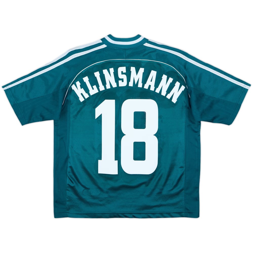 1998-00 Germany Away Shirt Klinsmann #18 - 8/10 - (Y)
