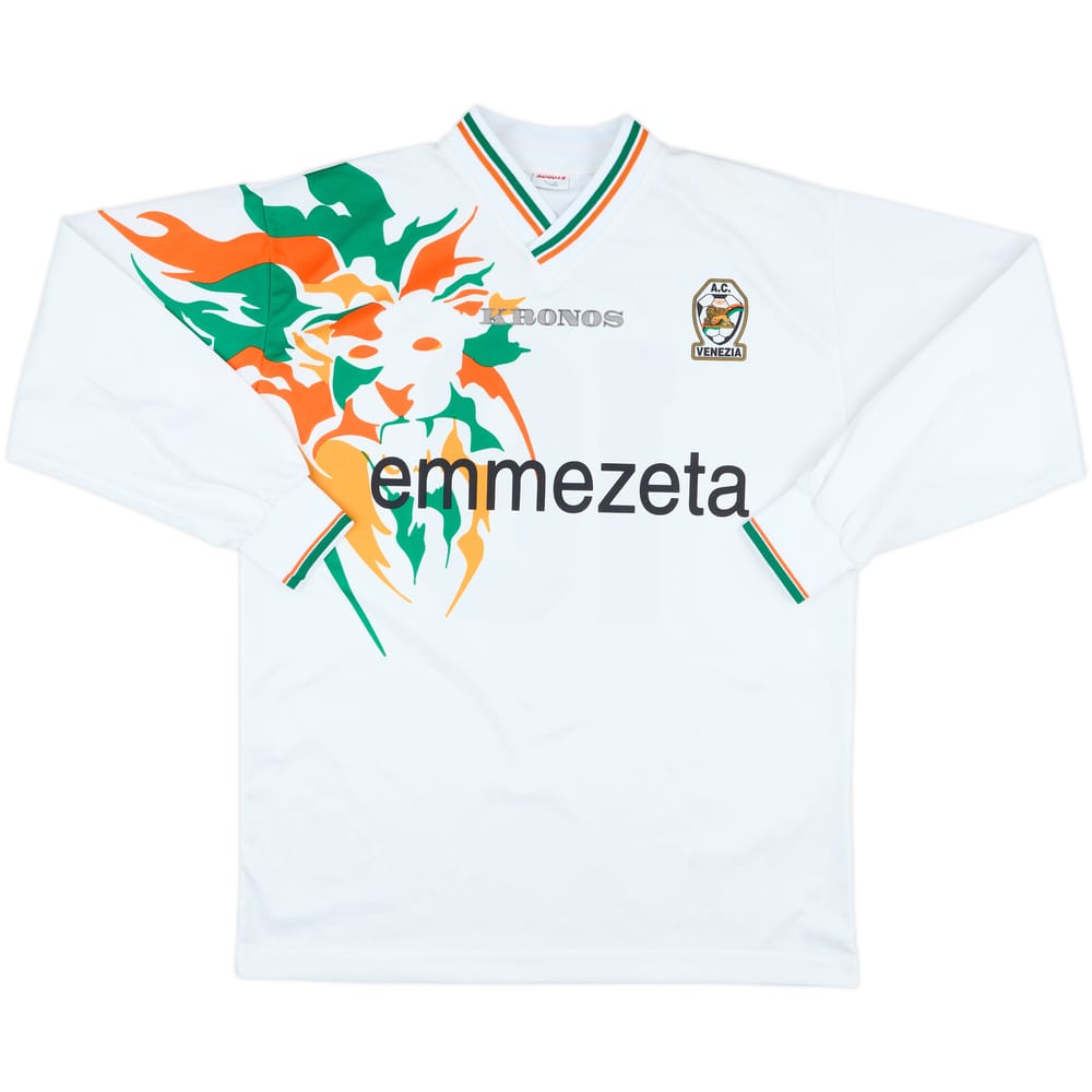 1998-99 Venezia Match Issue Away L/S Shirt #18