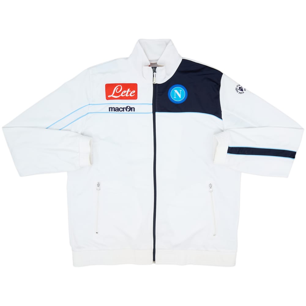 2011-12 Napoli Macron Track Jacket - 7/10 - (XL)