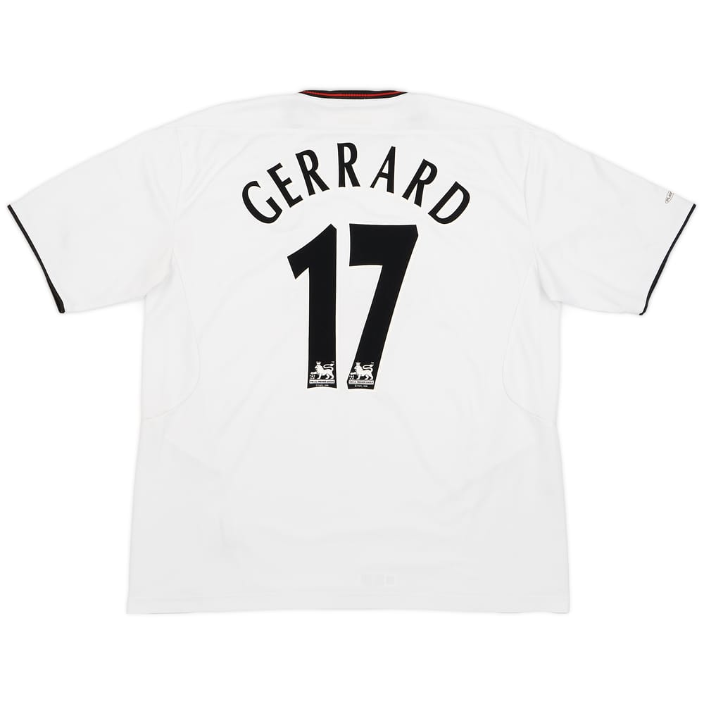 2003-04 Liverpool Away Shirt Gerrard #17 - 6/10 - (XL)