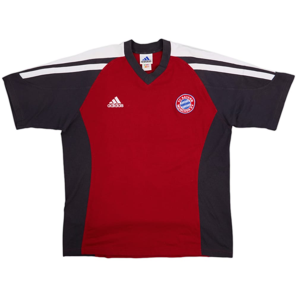 2002-03 Bayern Munich adidas Cotton Tee Pizarro #14 - 9/10 - (XL)