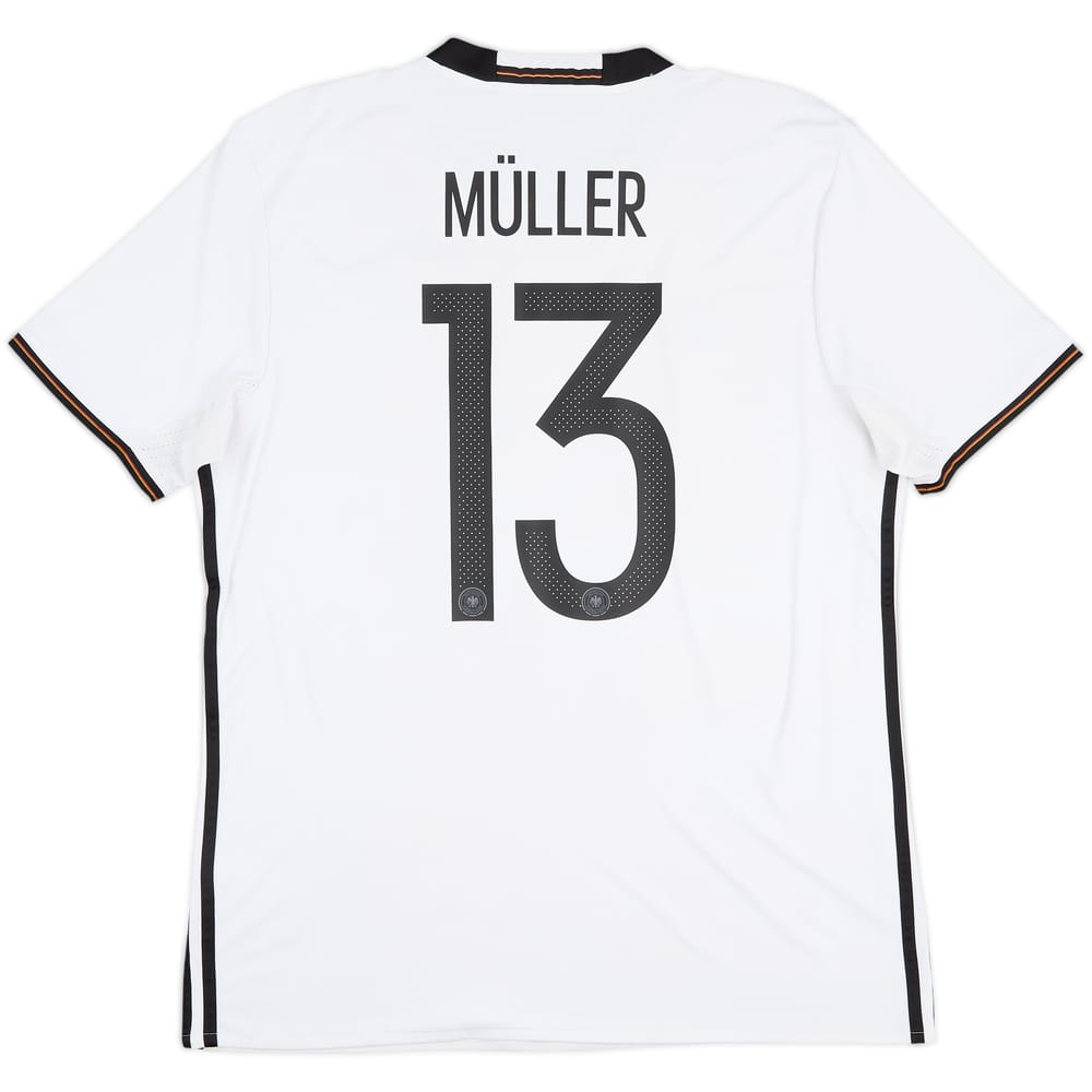 2015-16 Germany Home Shirt Muller #13 - 5/10 - (L)