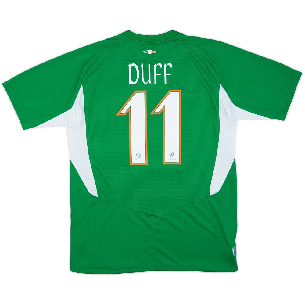2004-06 Ireland Home Shirt Duff #11 - 8/10 - (M)