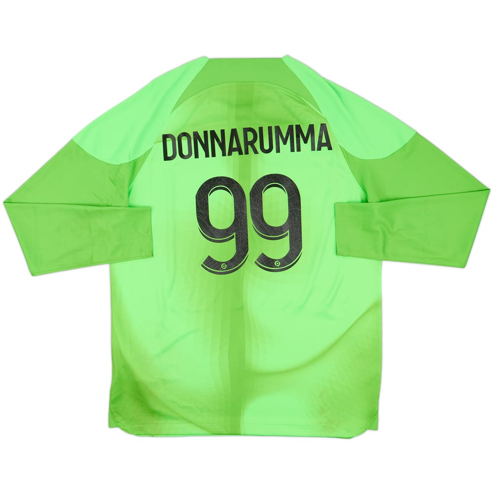 2022-23 Paris Saint-Germain GK Shirt Donnarumma #99 - 9/10 - (L)