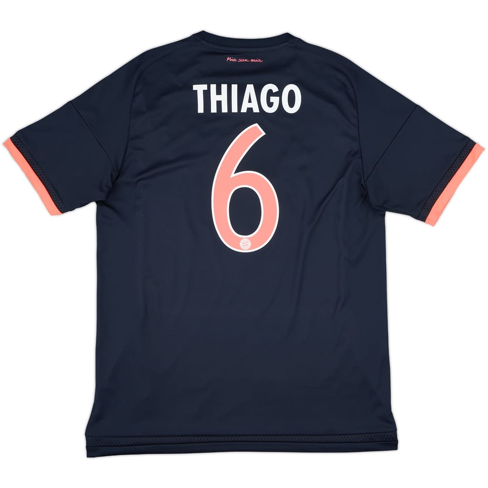 2015-16 Bayern Munich Third Shirt Thiago #6 - 10/10 - (L)