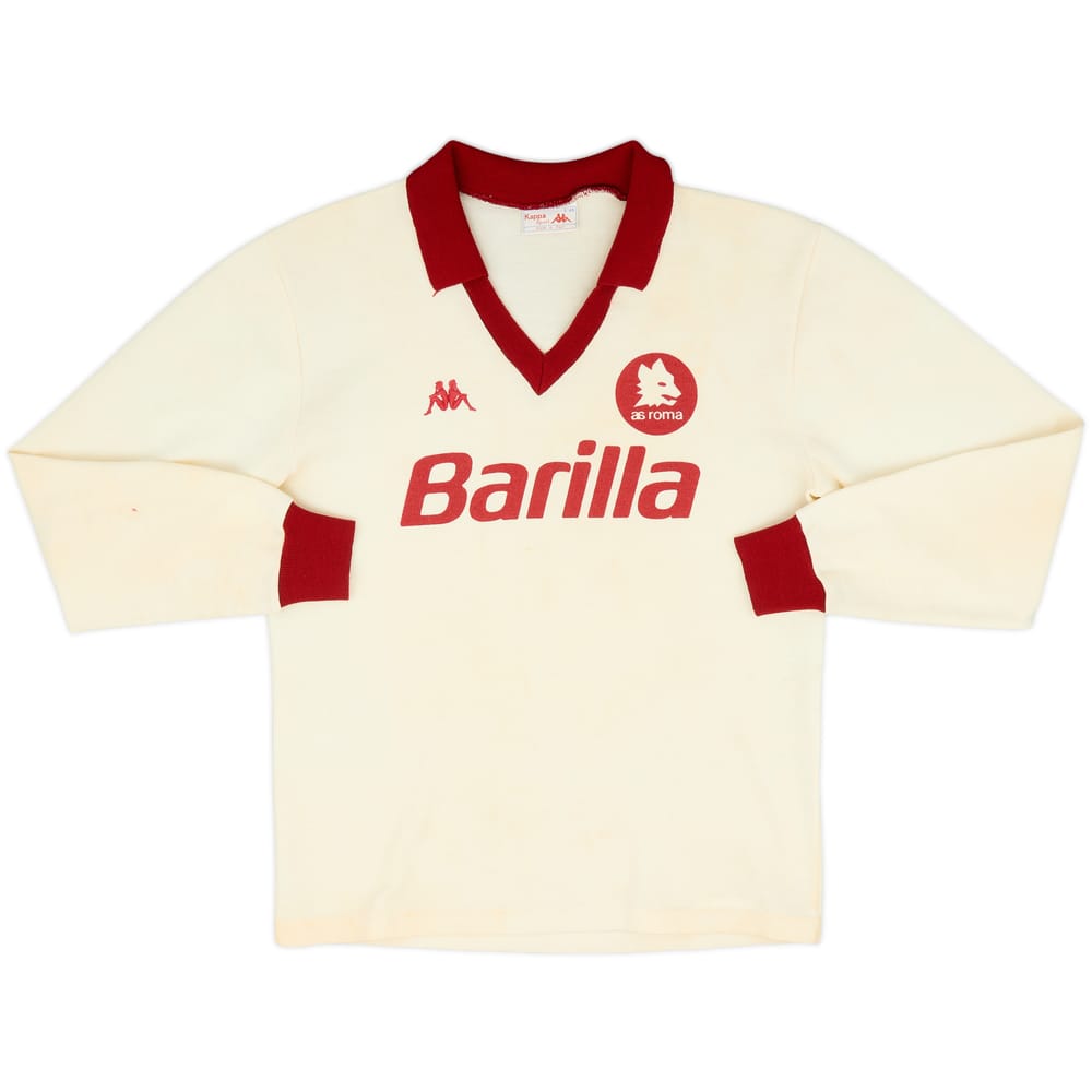 1983-86 Roma Away L/S Shirt - 8/10 - (M)