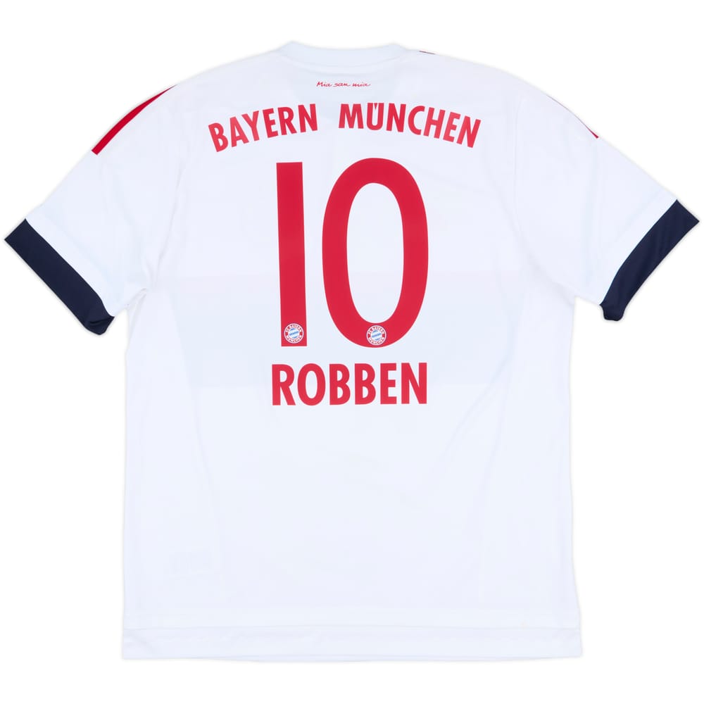2015-16 Bayern Munich Away Shirt Robben #10 - 6/10 - (L)