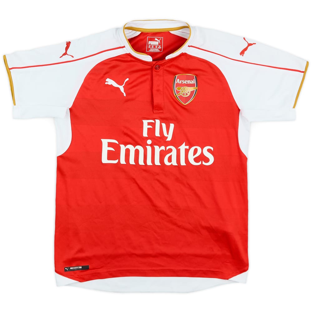 2015-16 Arsenal Home Shirt - 8/10 - (XL.Boys)