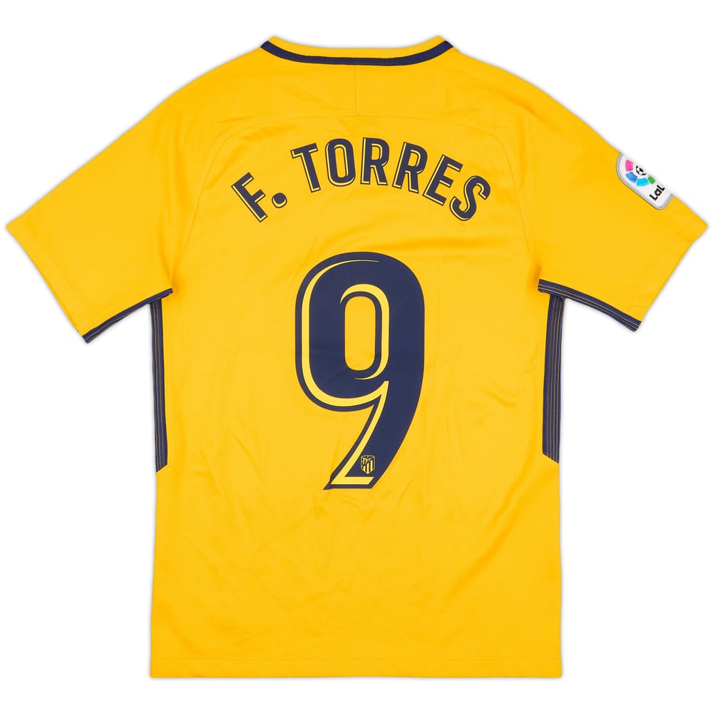 2017-18 Atletico Madrid Away Shirt F.Torres #9 - 10/10 - (S)