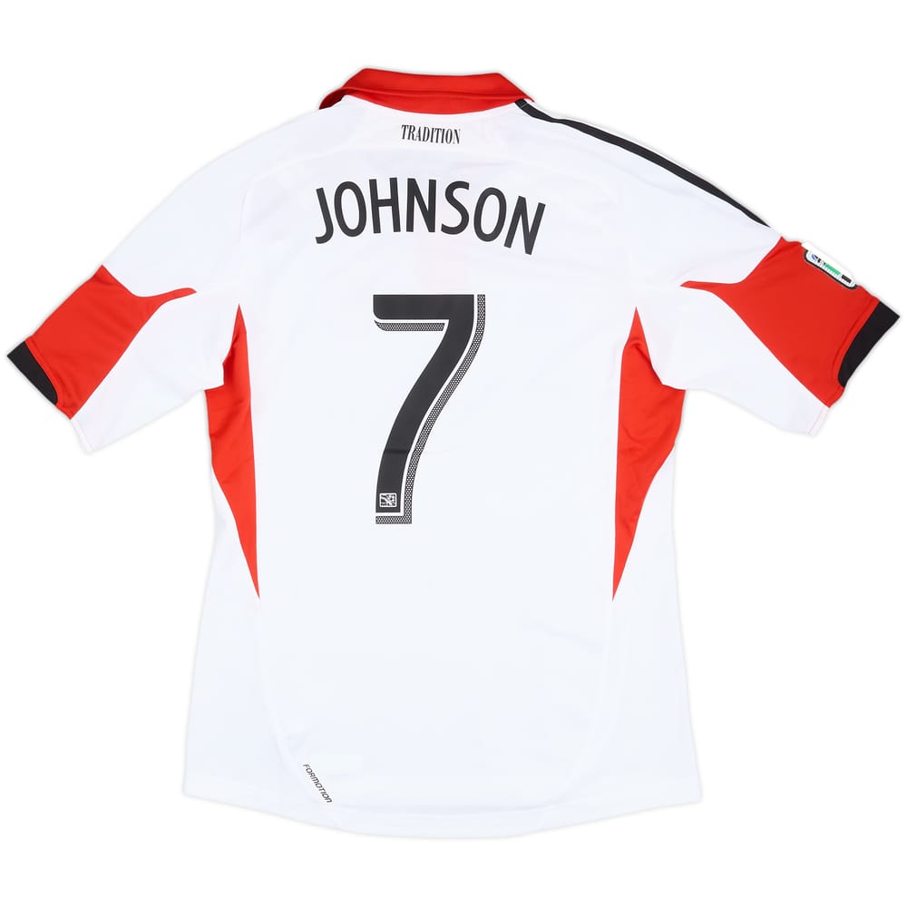 2014 DC United Match Issue Away Shirt Johnson #7