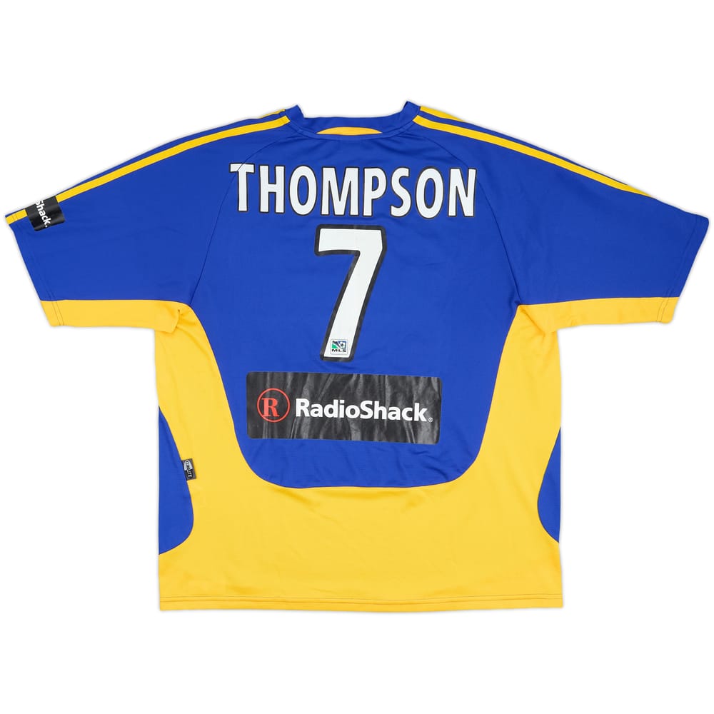 2006-07 FC Dallas Player Issue 'Tigres Tribute' Third Shirt Thompson #7 - 6/10 - (L)