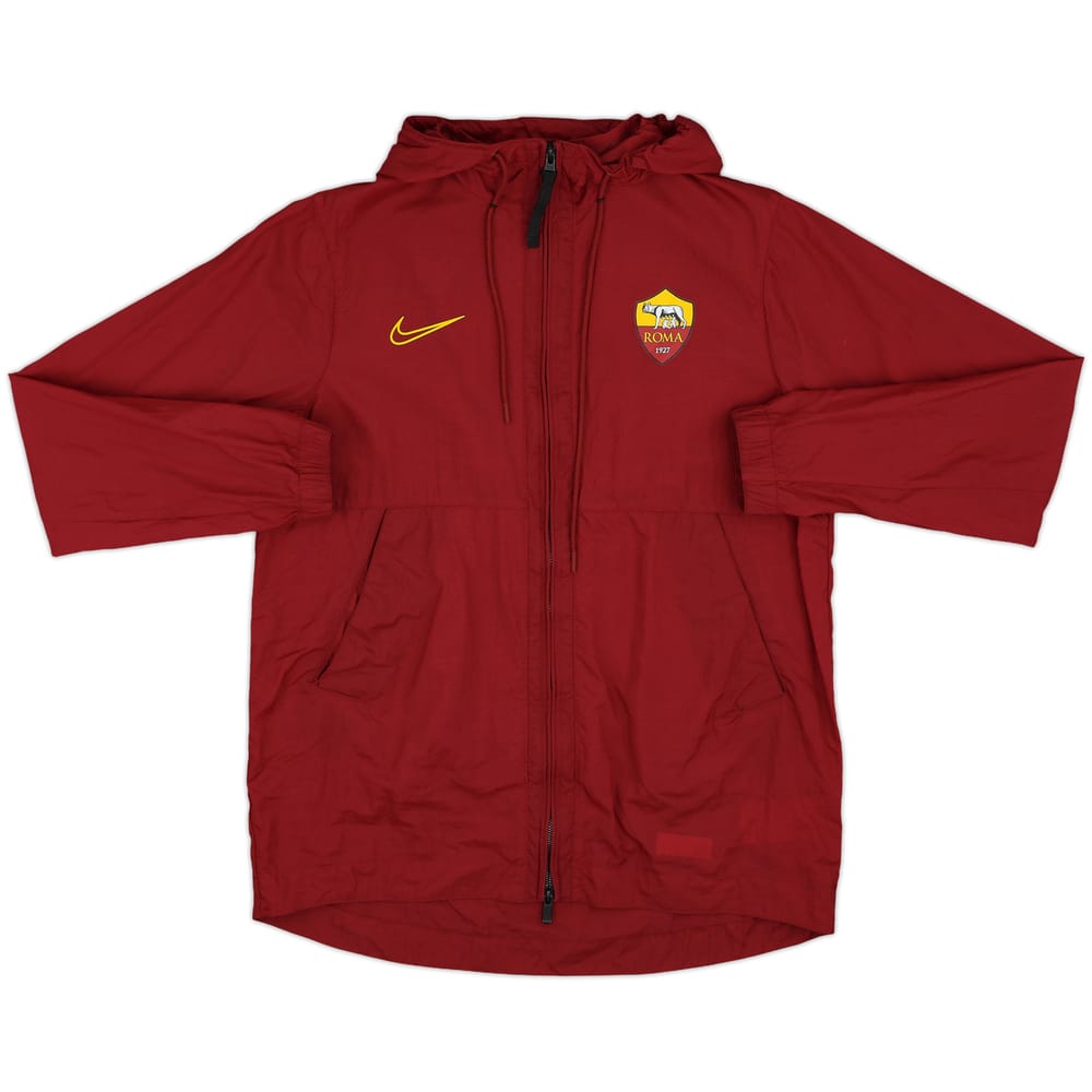 2019-20 Roma Nike Hooded Rain Jacket - 9/10 - (M)
