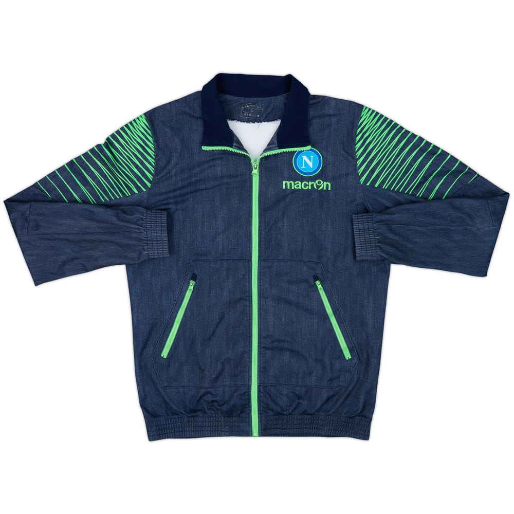 2014-15 Napoli Macron Track Jacket - 5/10 - (L)