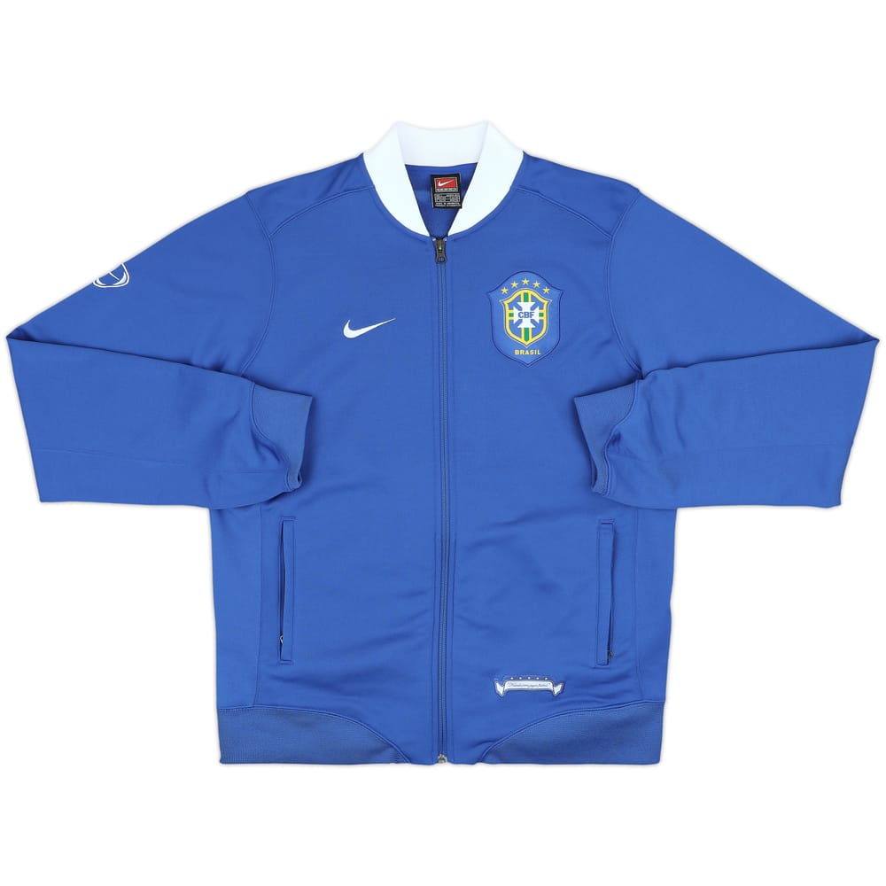 2006-07 Brazil Nike Track Jacket - 5/10 - (L)