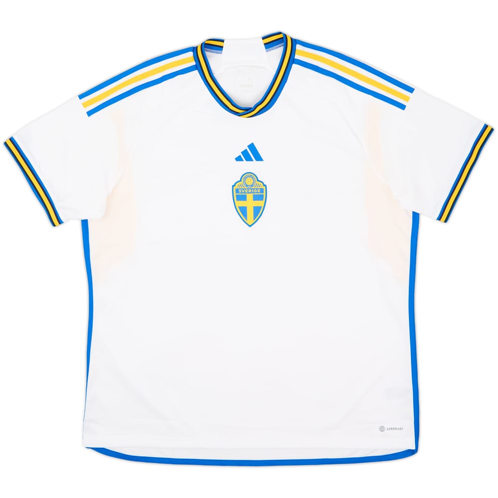 2022-23 Sweden Away Shirt - 8/10 - (XXL)