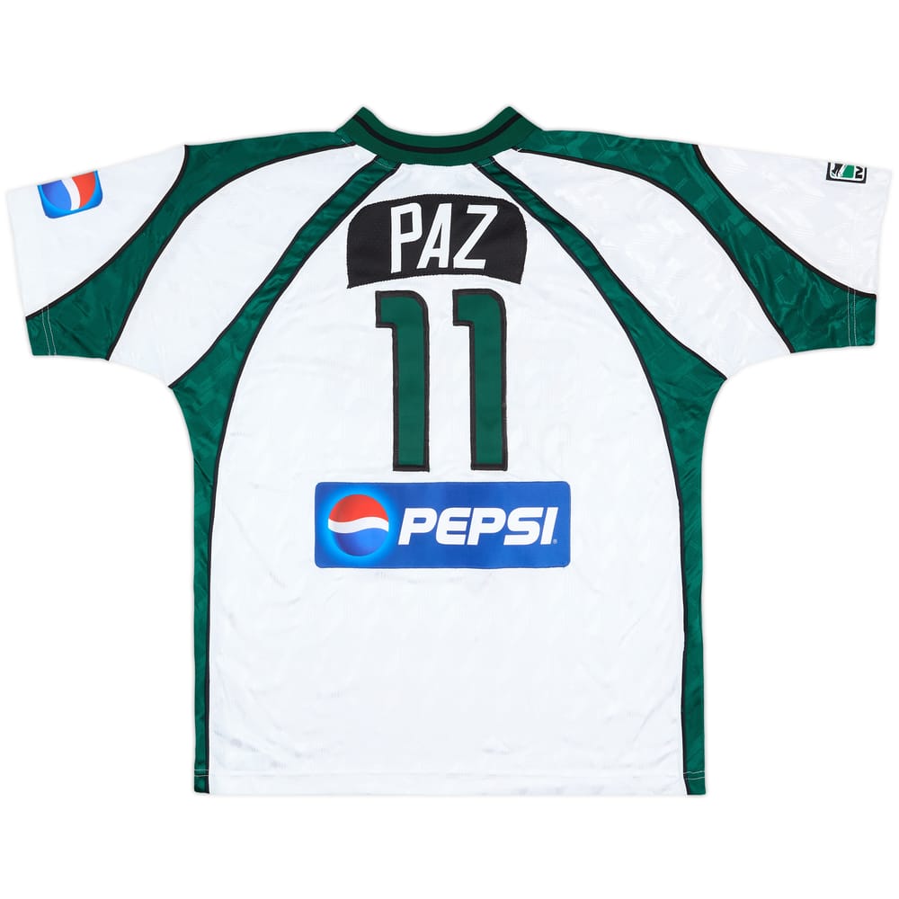 1998 Colorado Rapids Match Issue Home Shirt Paz #11