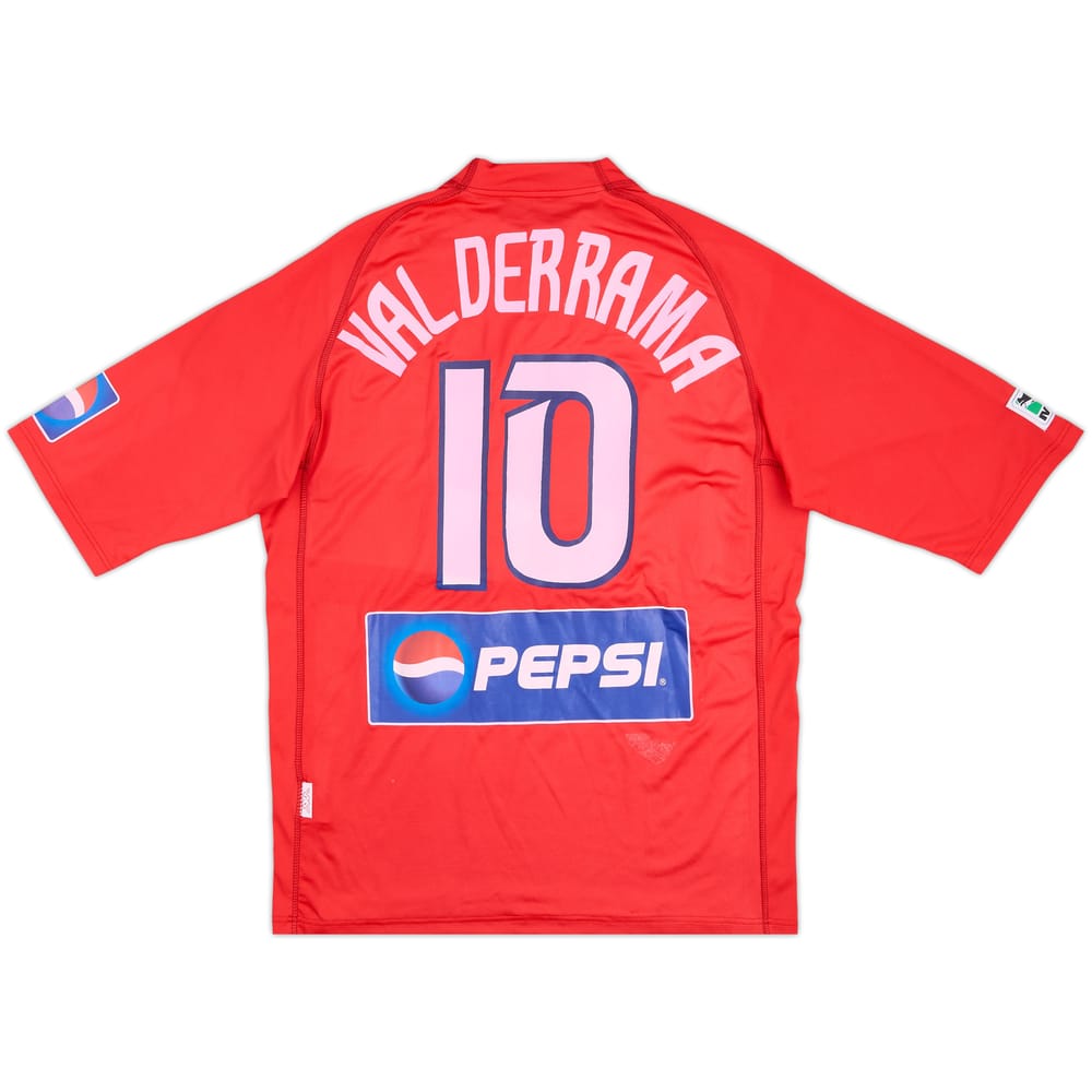 2001 Colorado Rapids Match Issue Fourth Shirt Valderrama #10